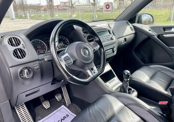 Volkswagen Tiguan cena 57900 przebieg: 186000, rok produkcji 2012 z Koło małe 466